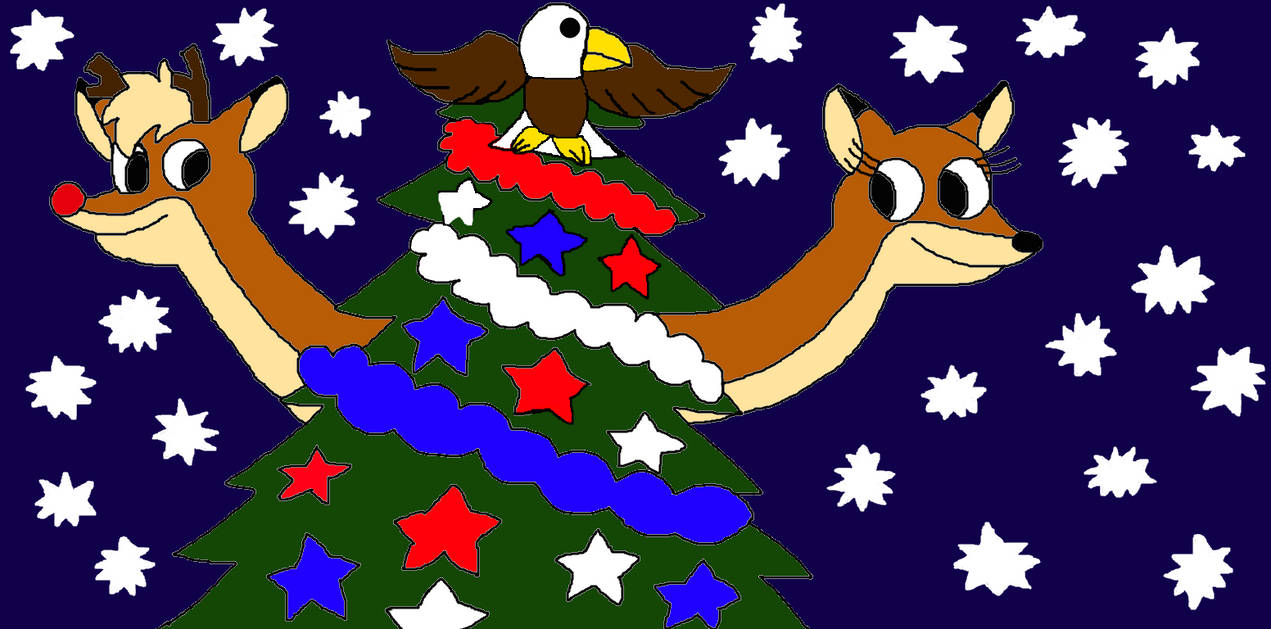 Merry Christmas In July From Rudolph And Zoey by FurryJori on DeviantArt