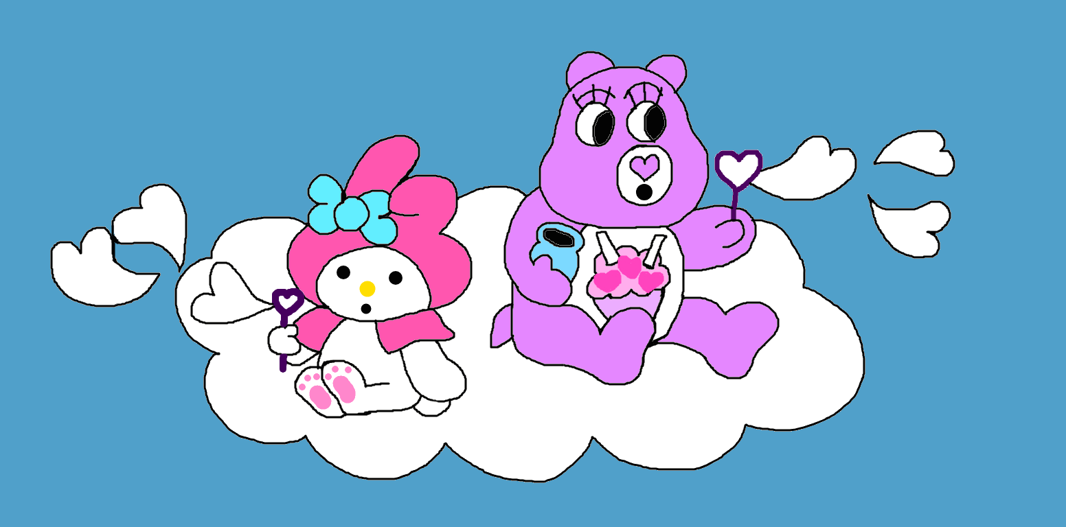 Share Bear Meets My Melody by FurryJori on DeviantArt