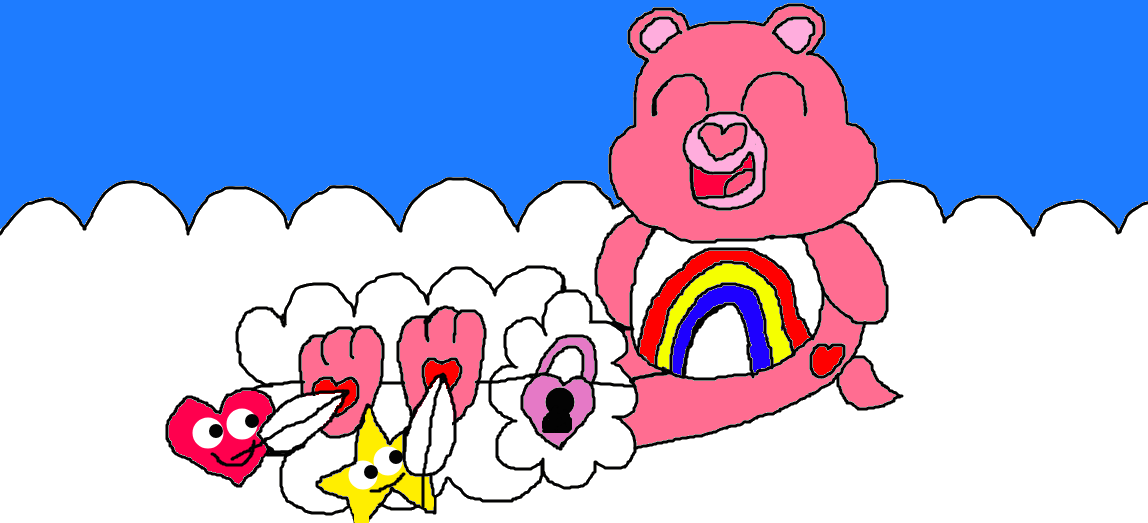 Cheer Bear In Cloud Stocks by FurryJori on DeviantArt