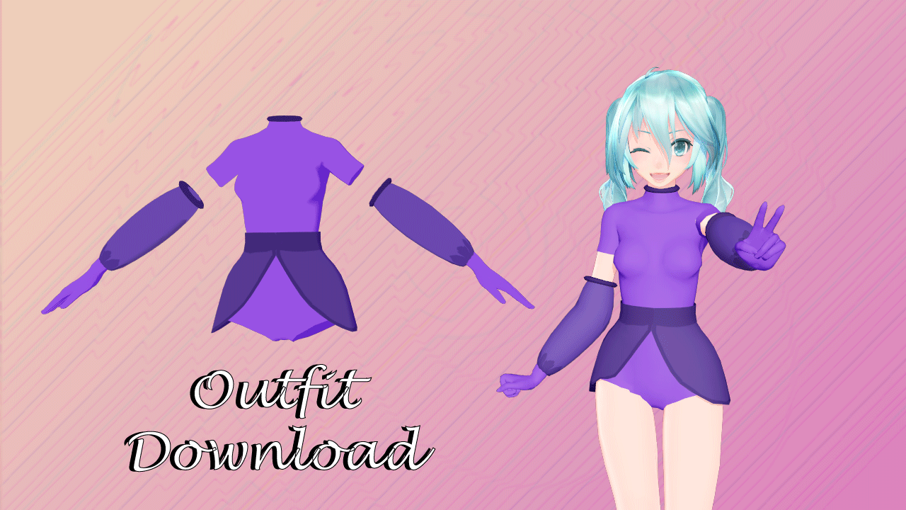 Purple request outfit DL