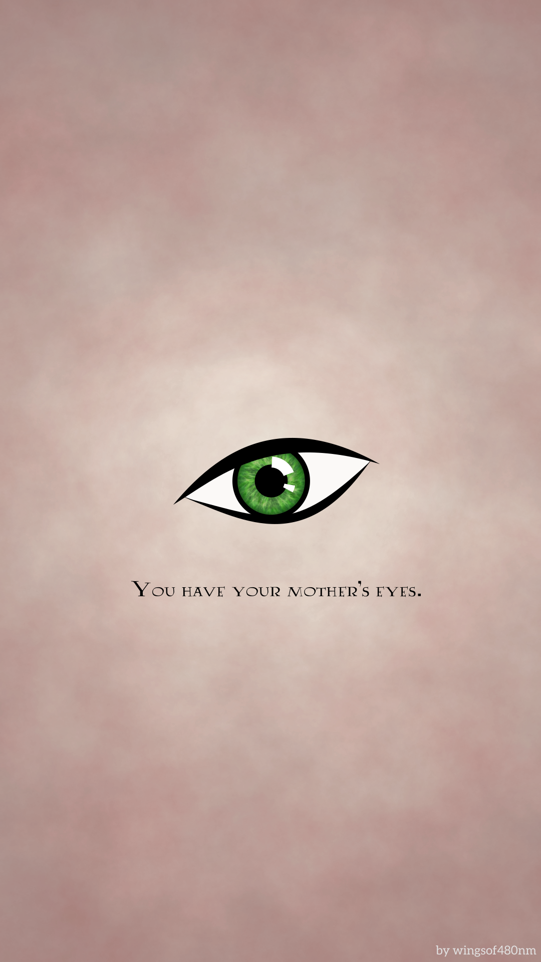 HP Minimalist Background-- Green Eyes by 480nm on DeviantArt