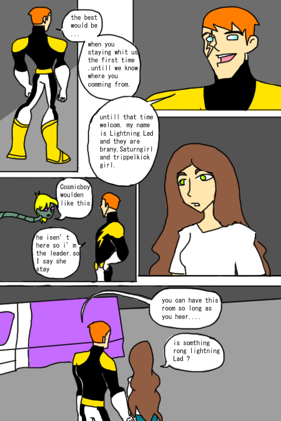 Legion of Super hereos page 3 (fanfiction)