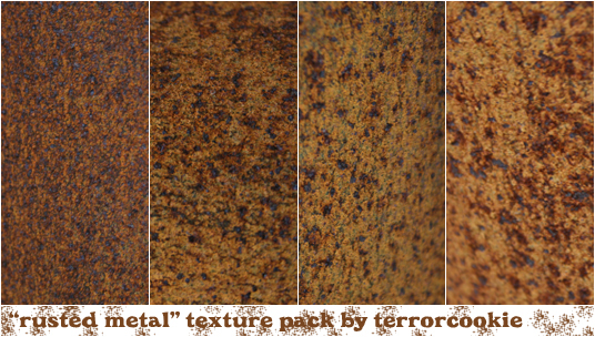 Rusted Metal Texture Pack