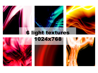 6 light textures