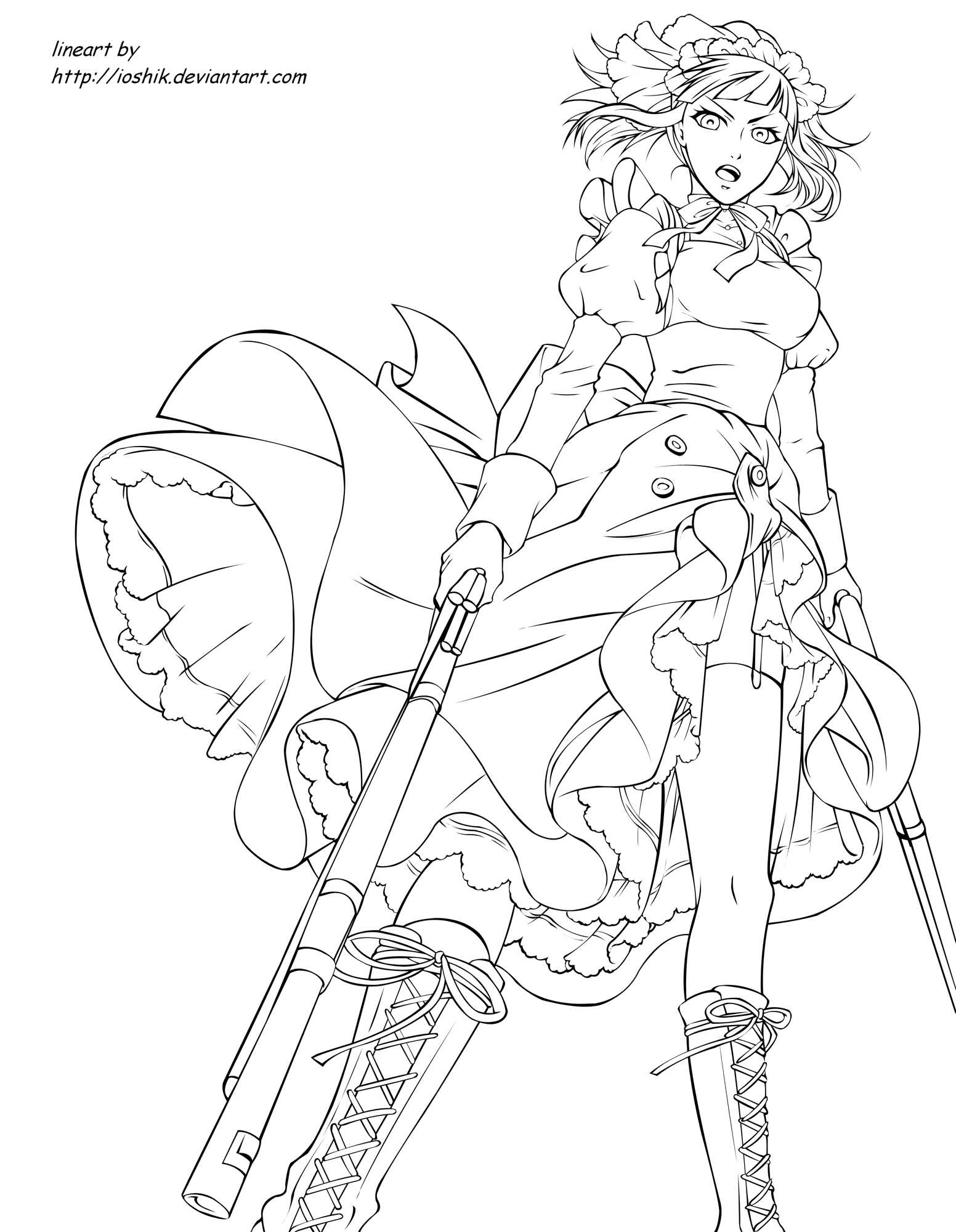 Kuroshitsuji 1 by ioshiklineart on DeviantArt Kuroshitsuji 1 by ioshiklineart on DeviantArt