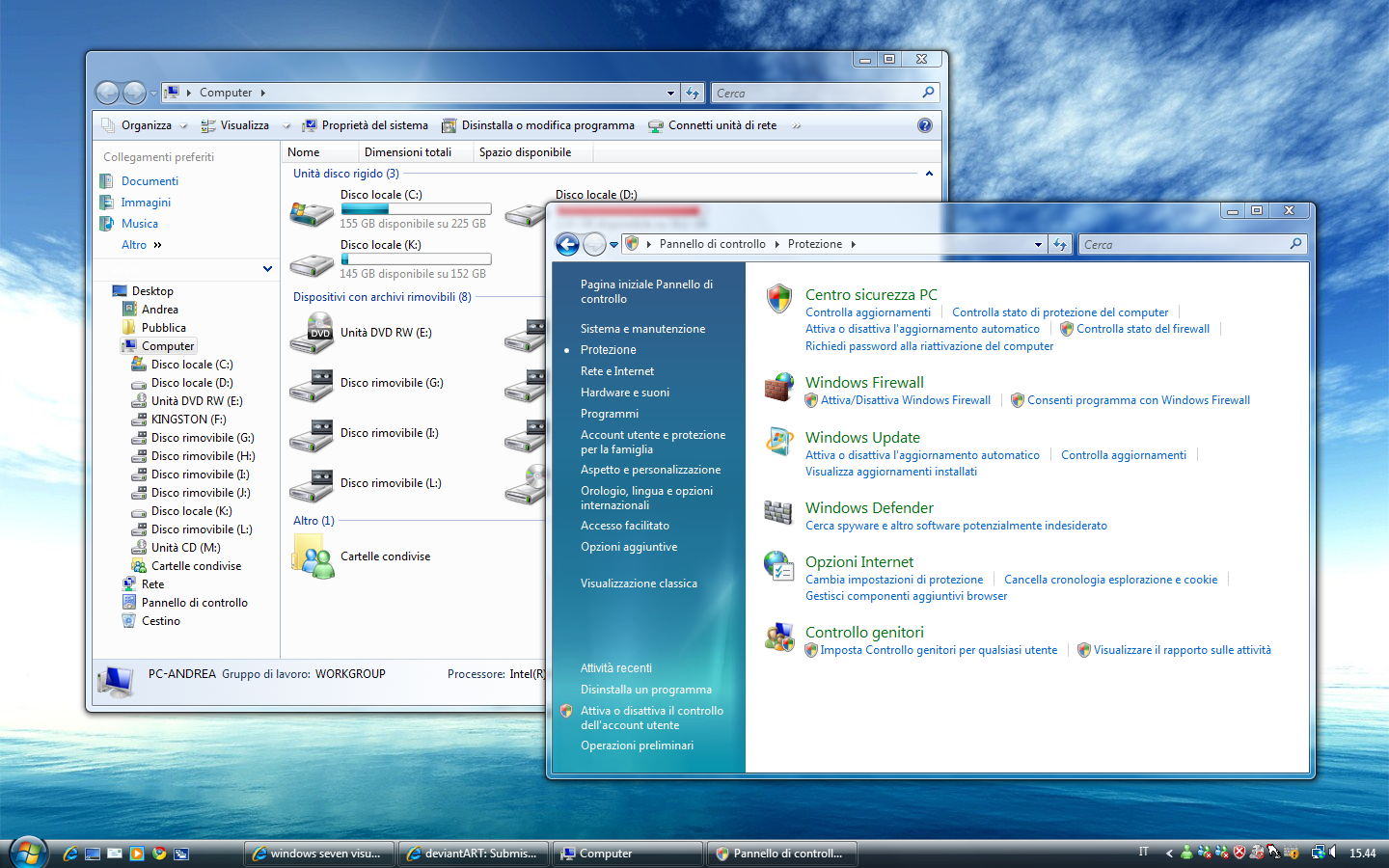 windows seven  visual style