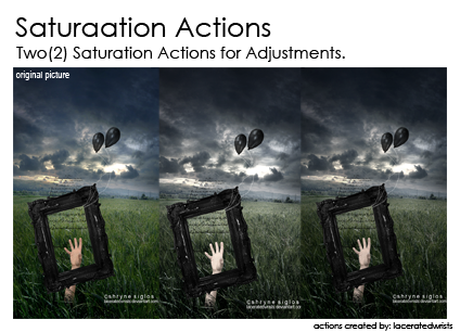 Saturation Actions