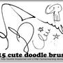 15 'cute doodle' brushes