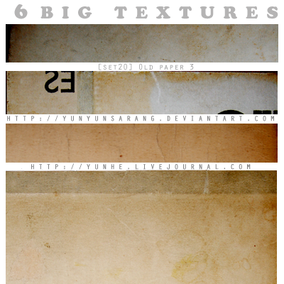 Old paper 3 - big textures