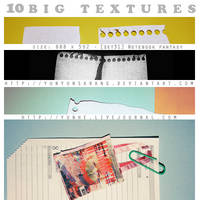 10 big textures - notebook