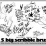 15 big scribble brushes