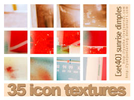 35 icon textures - sunrise