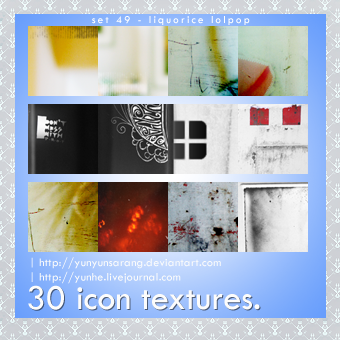 30 icon textures - liquorice