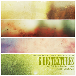 6 big textures - inspiration