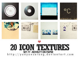 20 icon textures - novelty on