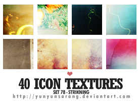 40 icon textures - strikning by yunyunsarang