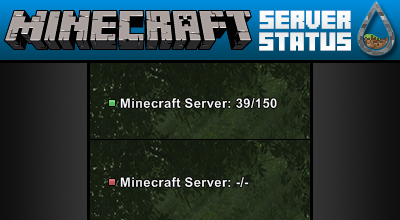 Minecraft Server Status Rainmeter Skin