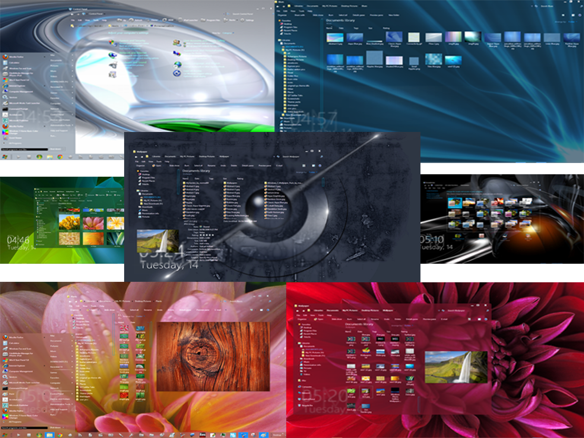 inSight a transparent theme for windows7