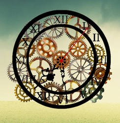 Steampunk Clock Conky