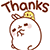 Bunny Emoji-87 (Thanks) [V5]