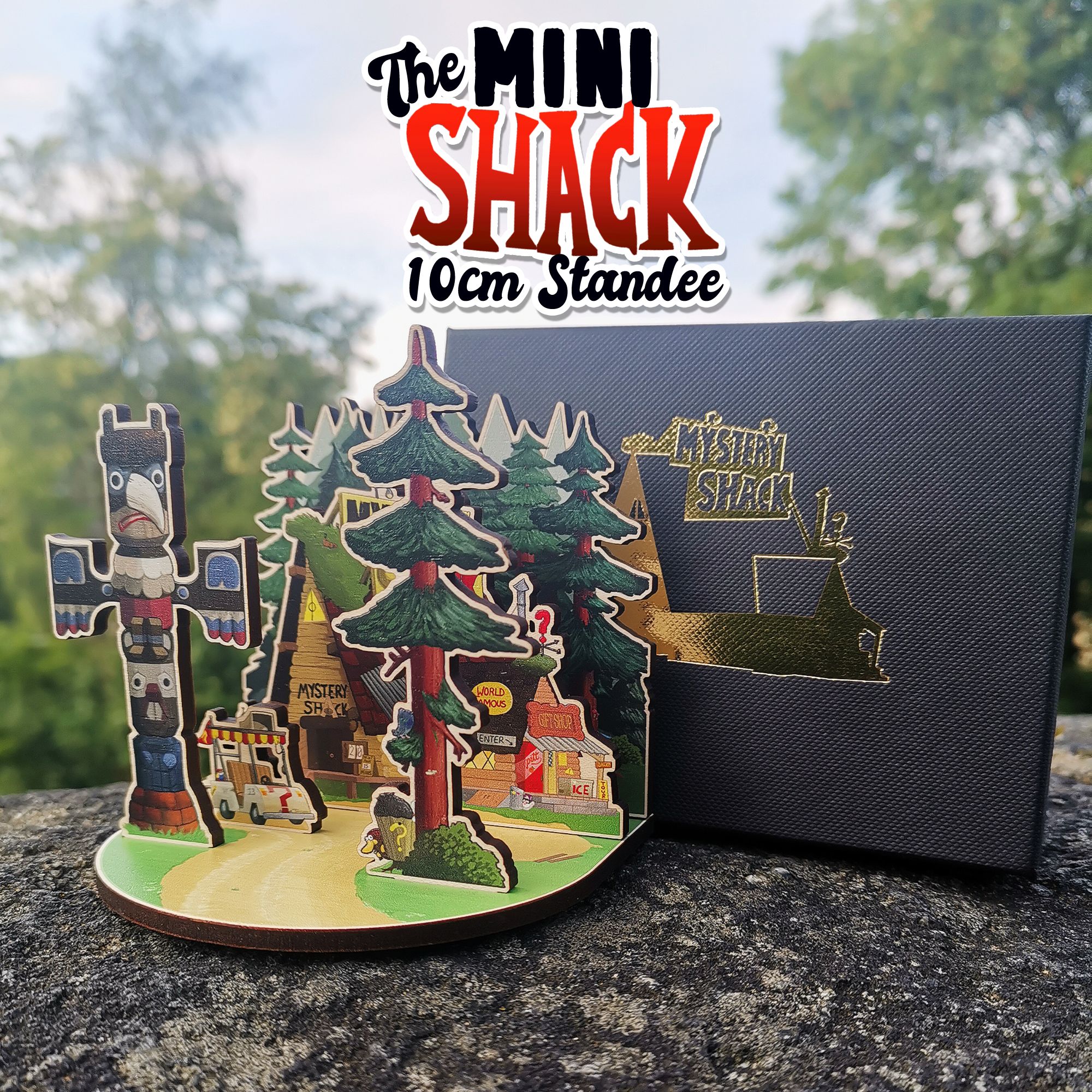 Introducing the Mystery Shack Standee by jamooneyart on DeviantArt