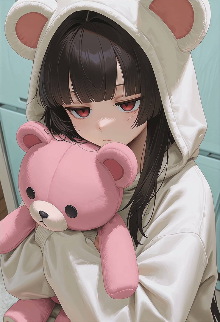Girl and Teddy Bear by Lordniceguy01 on DeviantArt