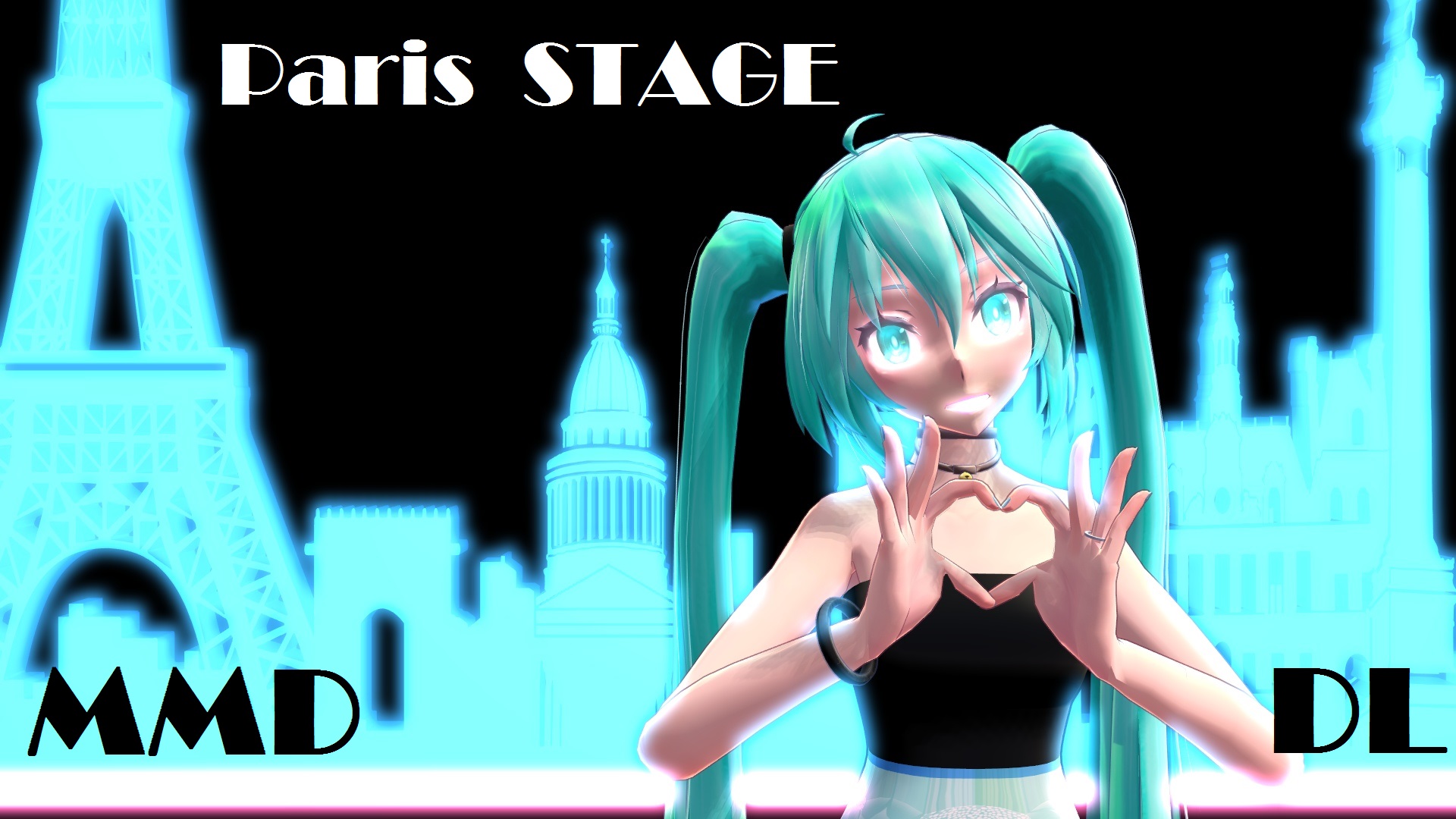 Paris Stage MMD DL by liloupeach on DeviantArt