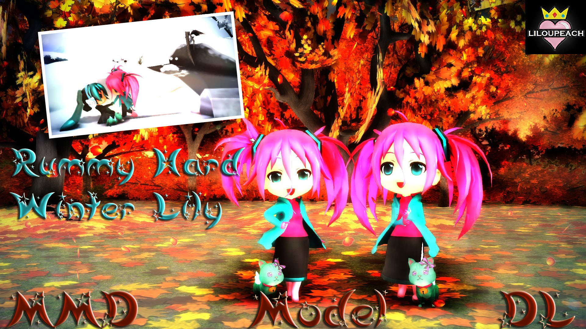 MMD Rummy Hard Winter Lily DL by liloupeach on DeviantArt