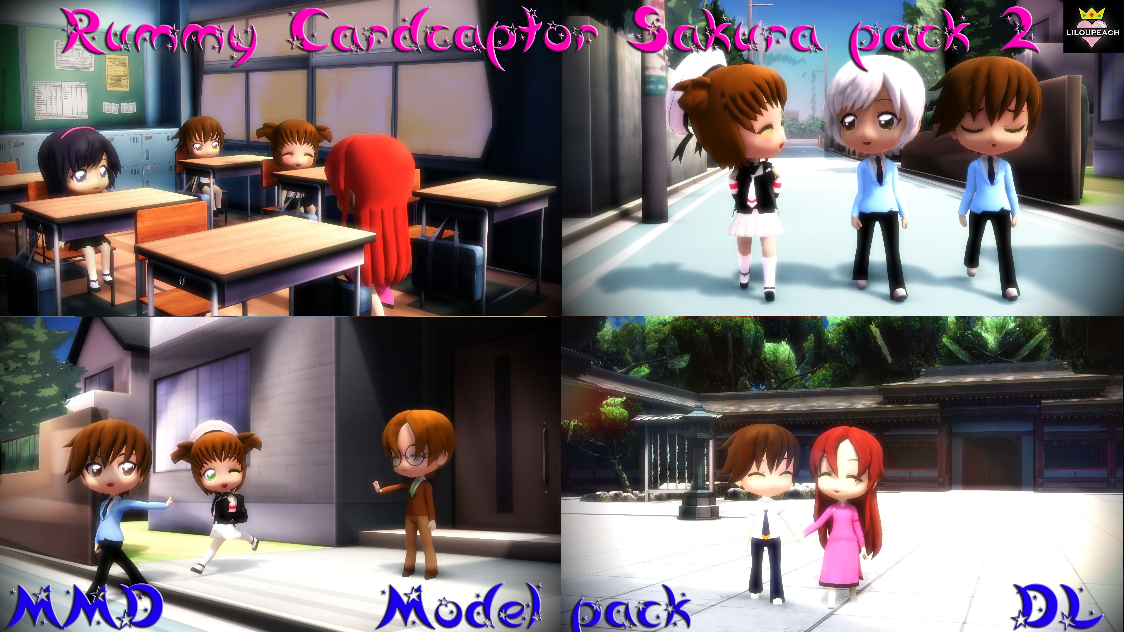 MMD Rummy CCS pack 2 DL by liloupeach on DeviantArt
