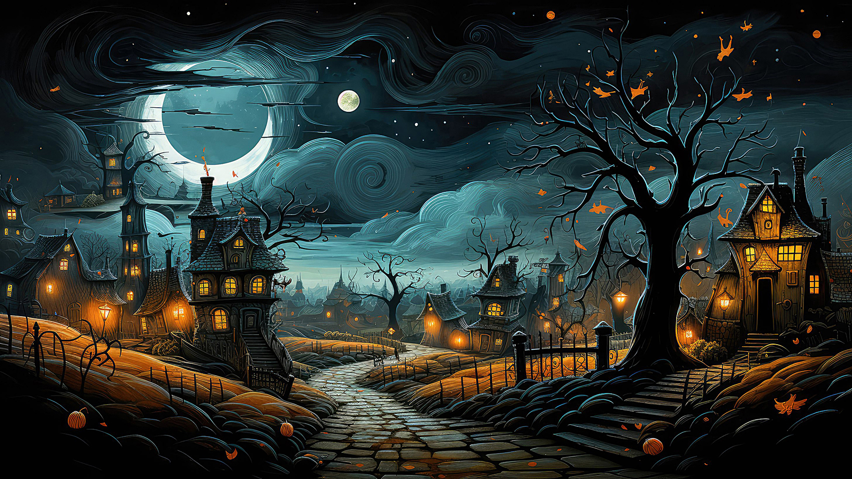 October Town by sed on DeviantArt
