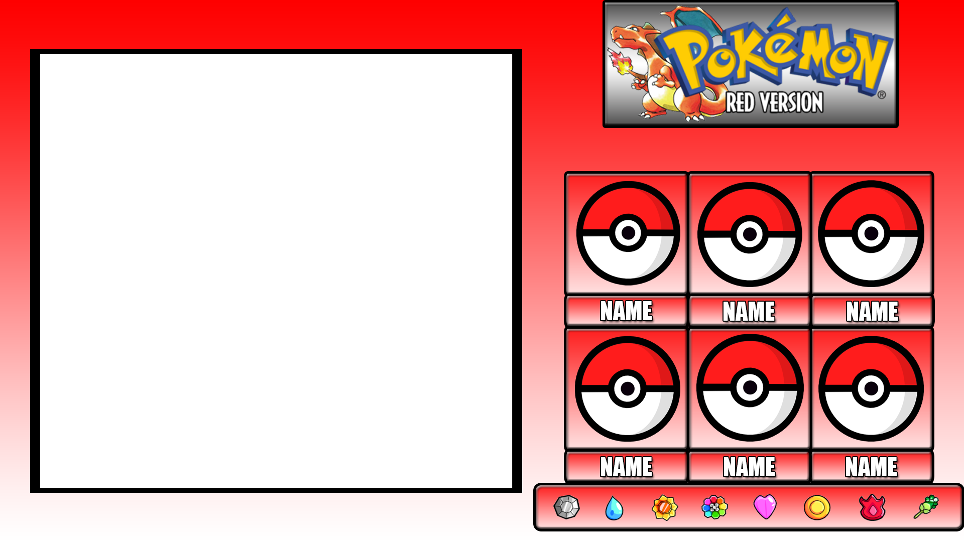 Pokemon Red Version Layout by Sotnekron on DeviantArt