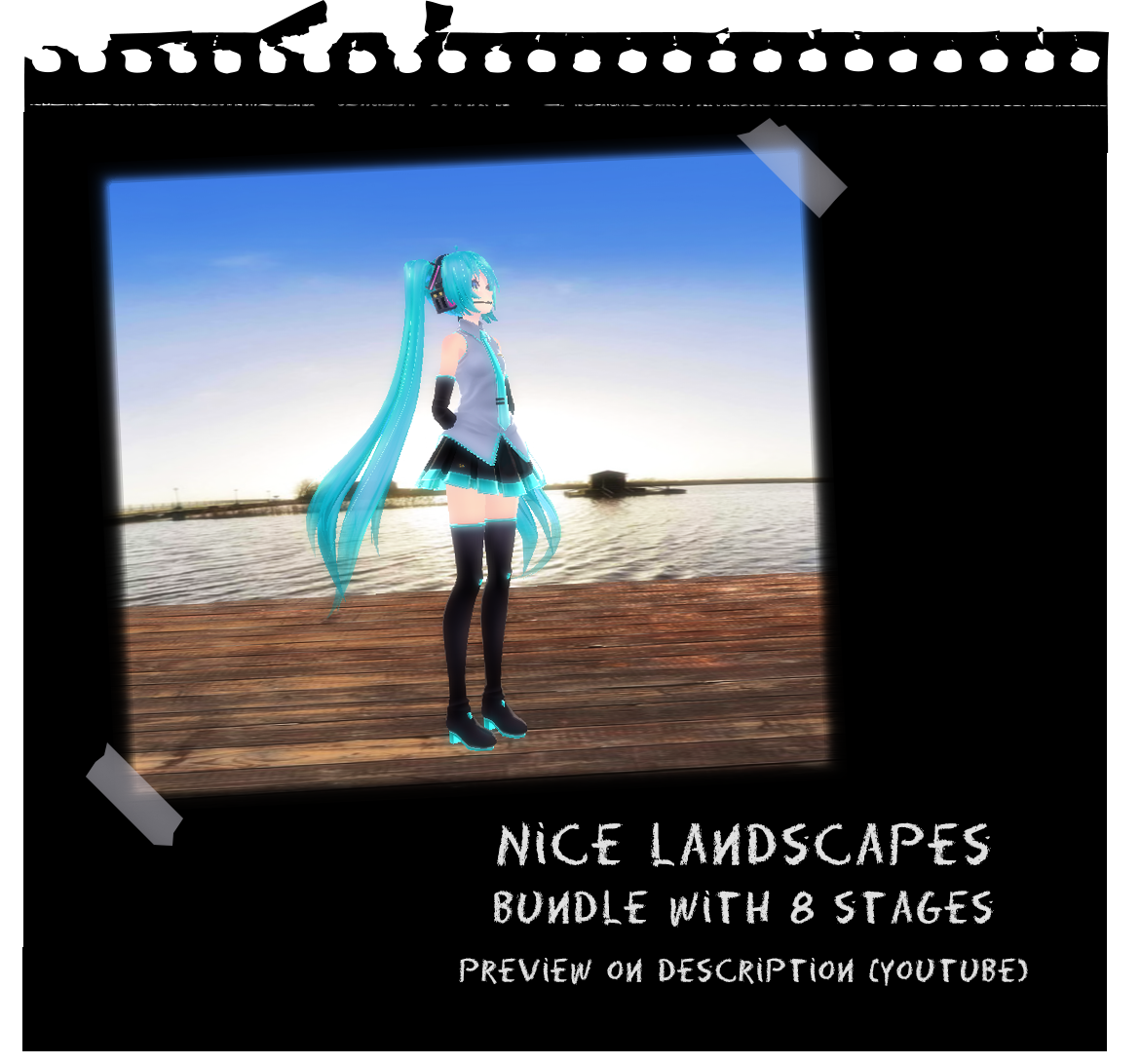 MMD Nice landscape stages_bundle by IgnisDraconi