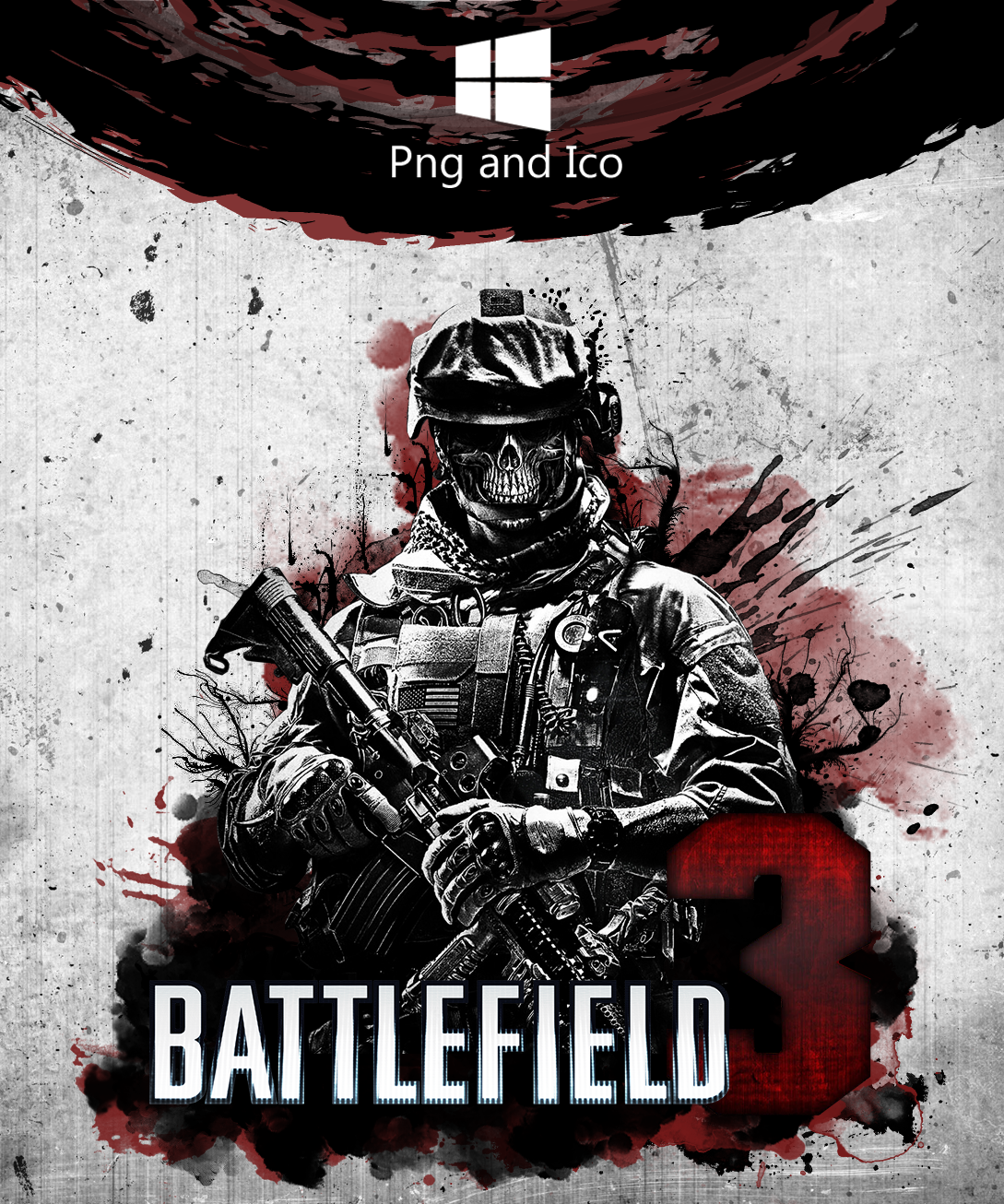 Battlefield 3 Icon by nemanjadmitrovic on DeviantArt
