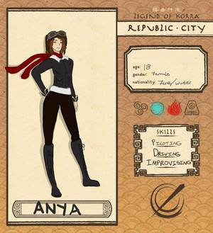 #Republic City OC - Anya