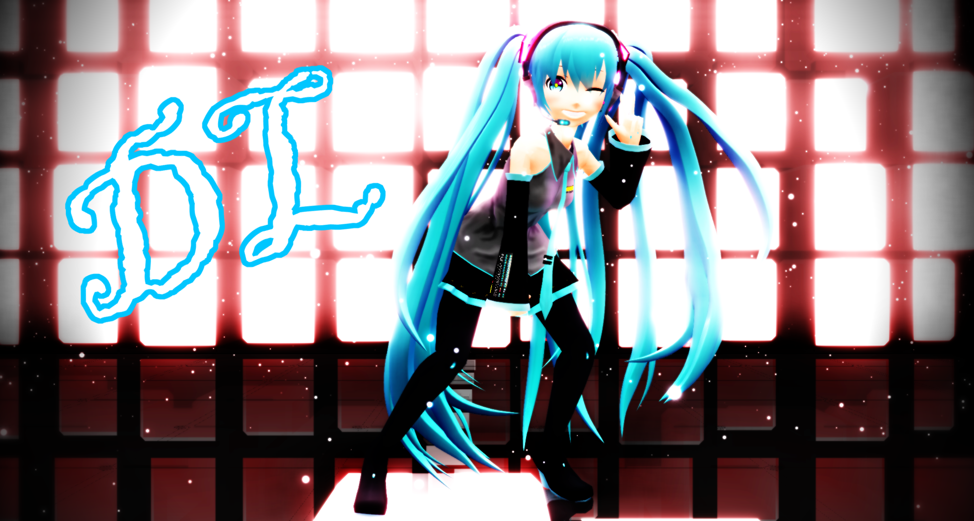 [MMD NC] DL Kuroyu Miku (Normal ver.)