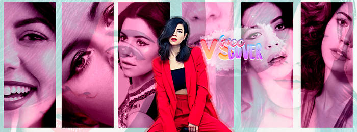 Marina and The Diamonds Facebook Cover  PSD