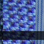 Blue fabric patterns