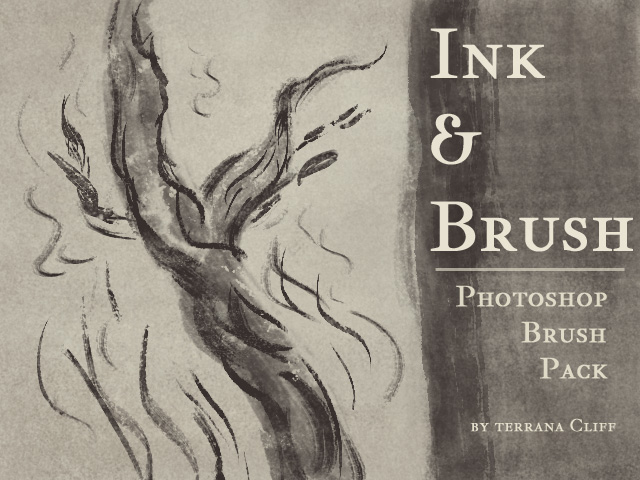 Brush Pack - Ink And Brush by rillani