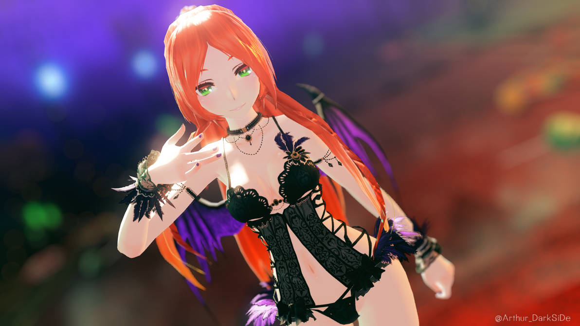 [GIFT HLW] Namine Ritsu Succubus [ + MODEL DL] by Yukagichan on DeviantArt