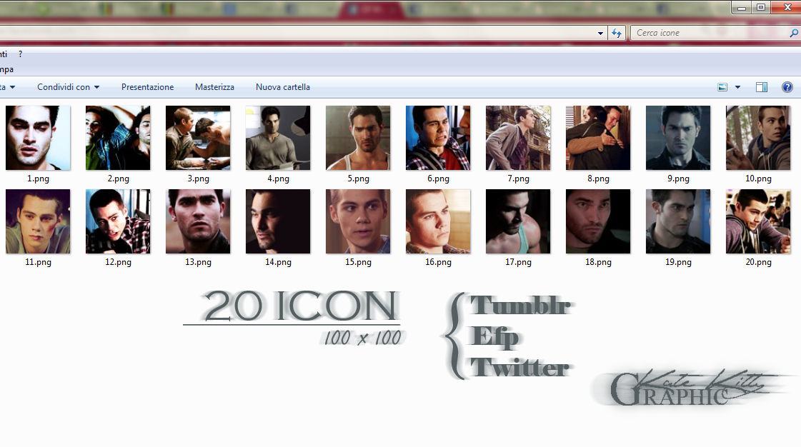 Stock Sterek Icons. by Onechan-Kitzune on DeviantArt