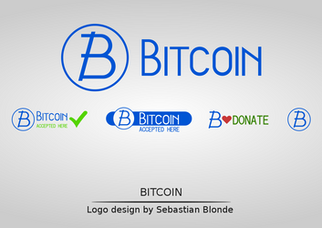 Bitcoin Logo Set by sebastianblonde