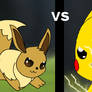 Pikachu VS EeVee