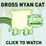 Gross Nyan Cat - Interactive Loop