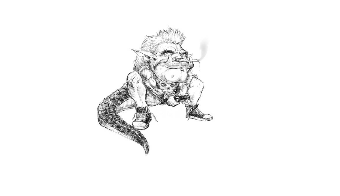 Lizard Boy by liesinred on DeviantArt