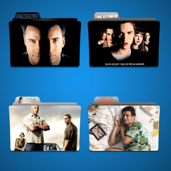 F Movies Folder Icon Pack by Kliesen on DeviantArt
