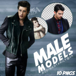 PNG PACK #1 - Random Male Models