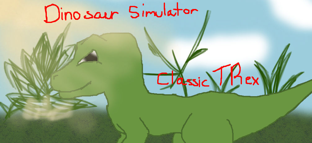 Dinosaur Simulator Classic Trex By Doodlekitten05 On Deviantart