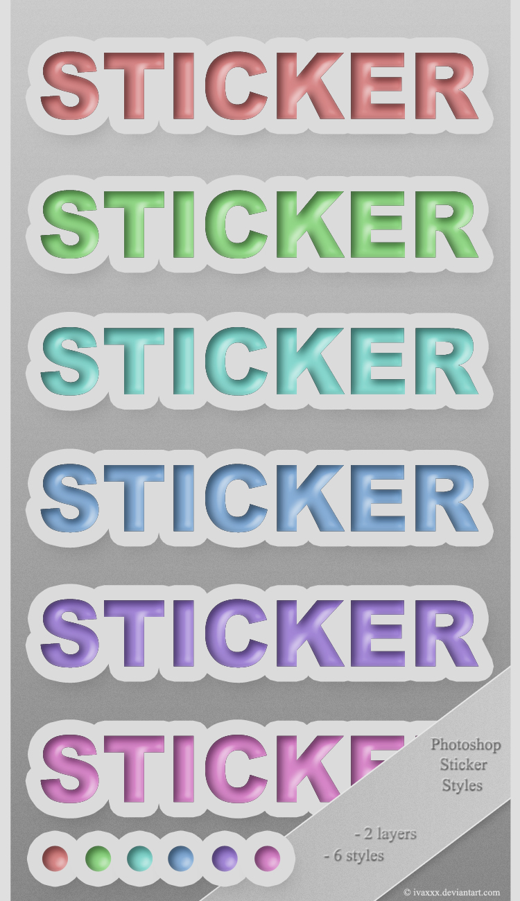 Sticker Styles v2