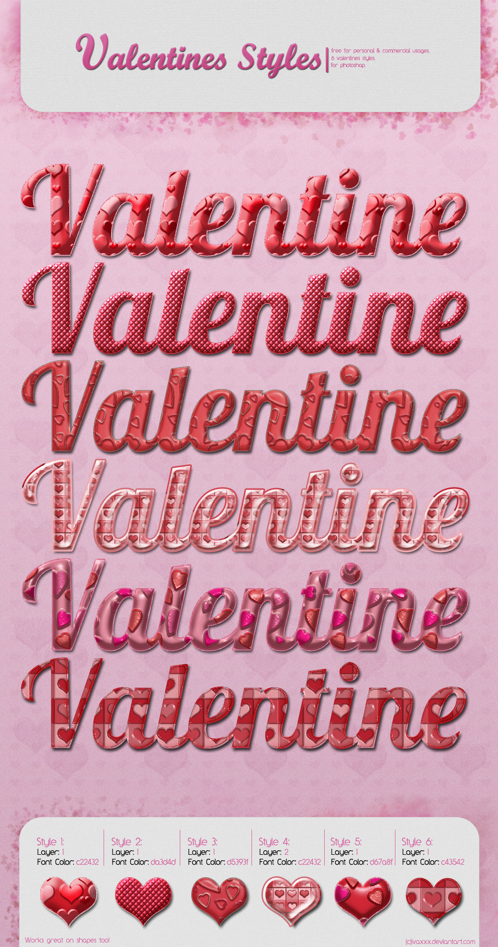 Valentines Styles