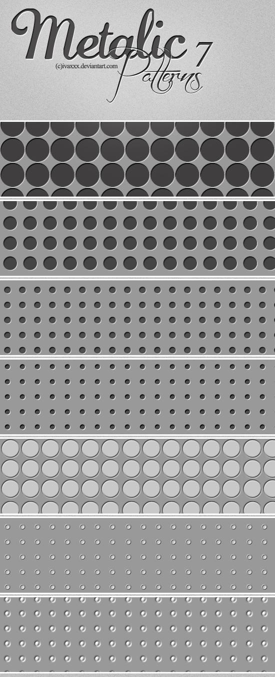 7 Metalic Patterns by IvaxXx on DeviantArt